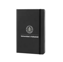 [UVA30083NE] Libreta Negra Logo