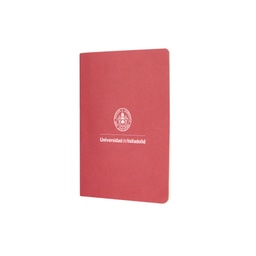 [UVA39509RO] Libreta A5 Cosida Roja